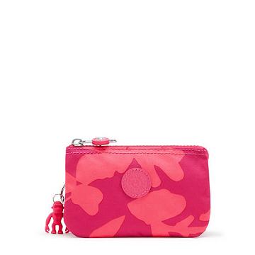 Kipling Creativity Small Printed Pouch Väska Röda | SE 1097LI